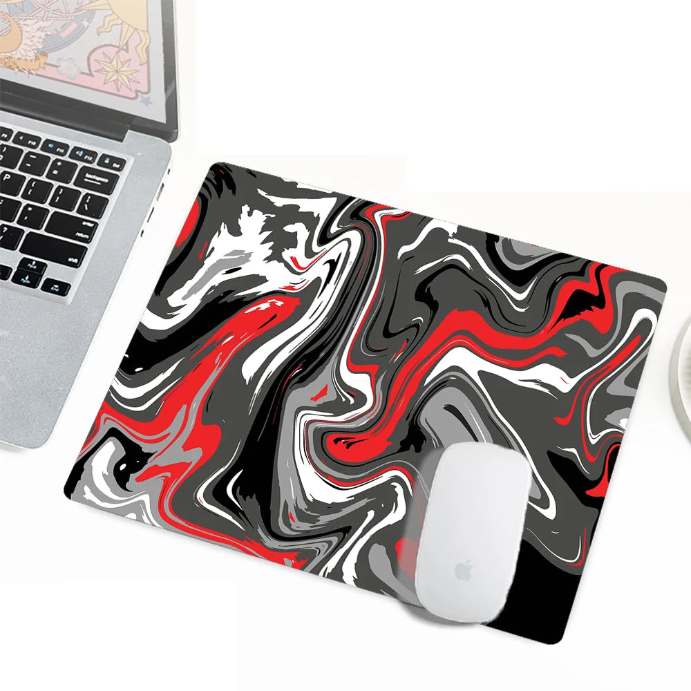 Large Anime Mouse Pad Non-Slip Extended Gaming Desk Mat with Rubber Base and Stitched Edge Kawaii Keyboard Mat for Laptop Gamer