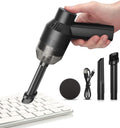 Cordless Mini Vacuum Cleaner - Rechargeable Keyboard and Multi-Surface Dust Removal Tool for Hair, Crumbs, and Debris in Laptops, Pet Areas, and Sewing Machines