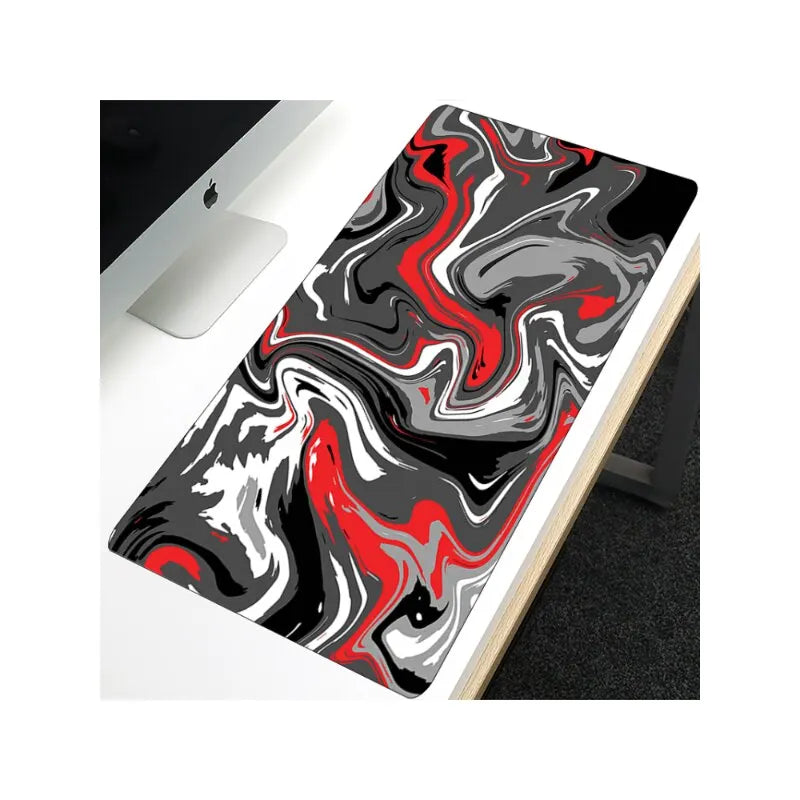 Large Anime Mouse Pad Non-Slip Extended Gaming Desk Mat with Rubber Base and Stitched Edge Kawaii Keyboard Mat for Laptop Gamer
