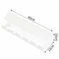 Under-Desk Cable Management Tray – 3-Pack with Cable Ties