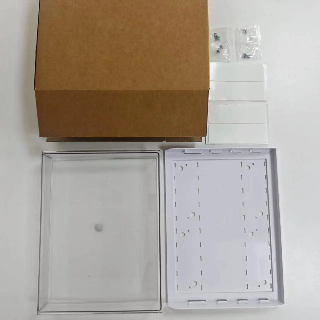 Under Desk Storage Box Self Adhesive No Drill Hidden Office Accessory Desk Accessories Organizer for Office Home