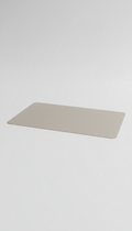 Soft Linen Desk Mat in Neutral Tone
