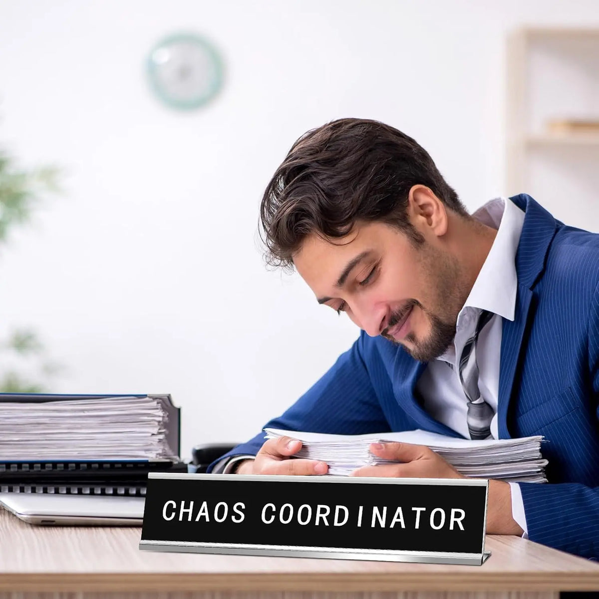 Chaos Coordinator Desk Signs, Funny Desk Signs for Office